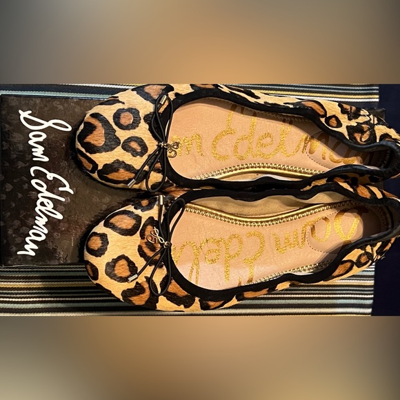 Sam Edelman Felicia Leopard Hair Flats| EUC - Picture 2 of 4